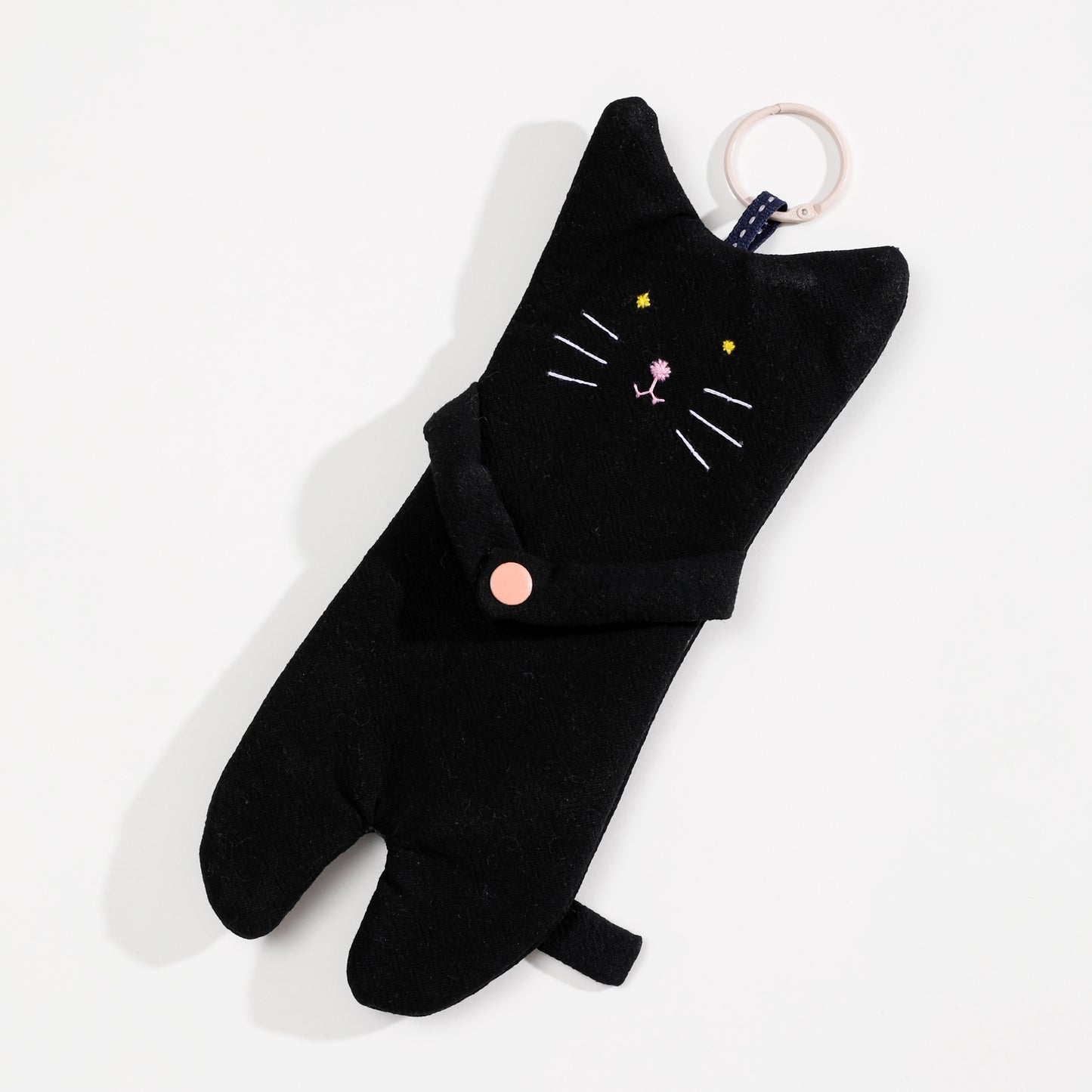 Handmade Hugging Cat - Small Bag