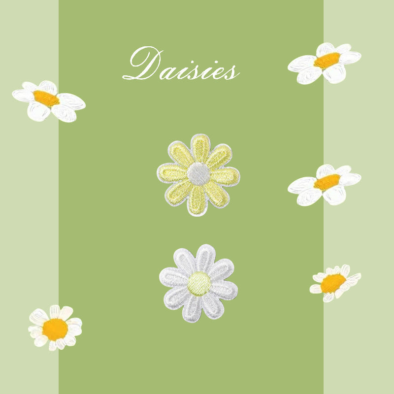 Daisy Flowers Canvas Stickers