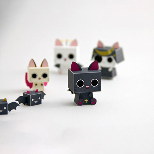 Adorable Cute Mini Spooky Cats